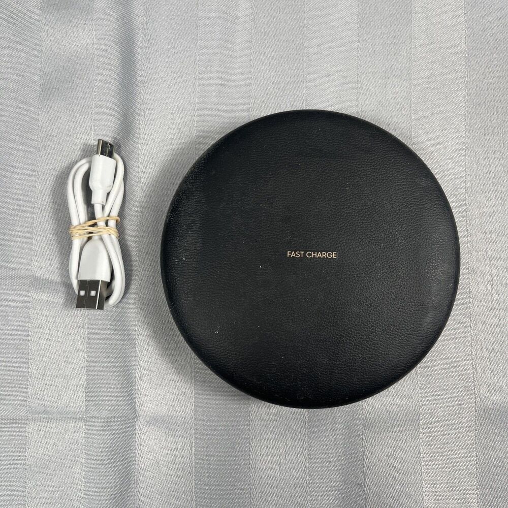 Samsung EP-PG950 Fast Charge Wireless Charger Convertible Stand Pad Black Cable